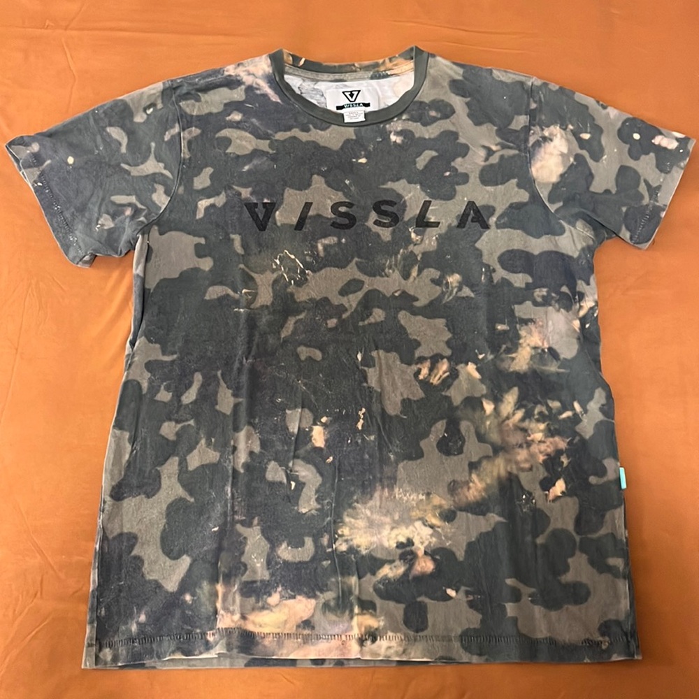 10/$10 Vissla Tshirt (Custom) SzS